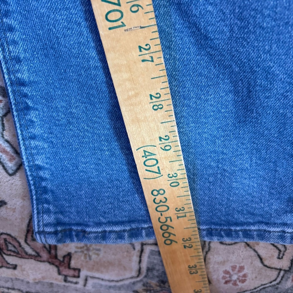 Mott & Bow Mens Slim Fit Straight Jeans Medium Wash Blue Denim W36 L32 Stretch - Picture 7 of 12